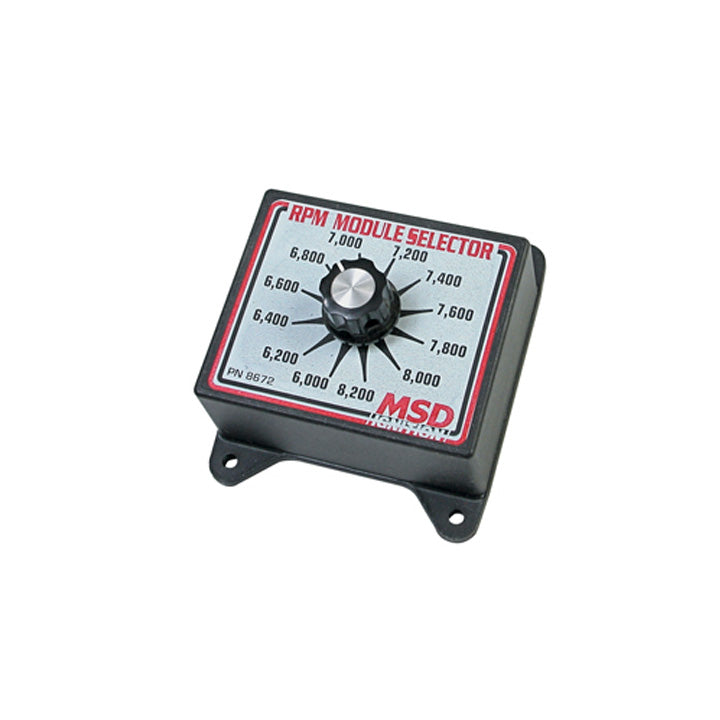 MSD Ignition RPM Control Module Selector Switch For 6000-8200 RPM