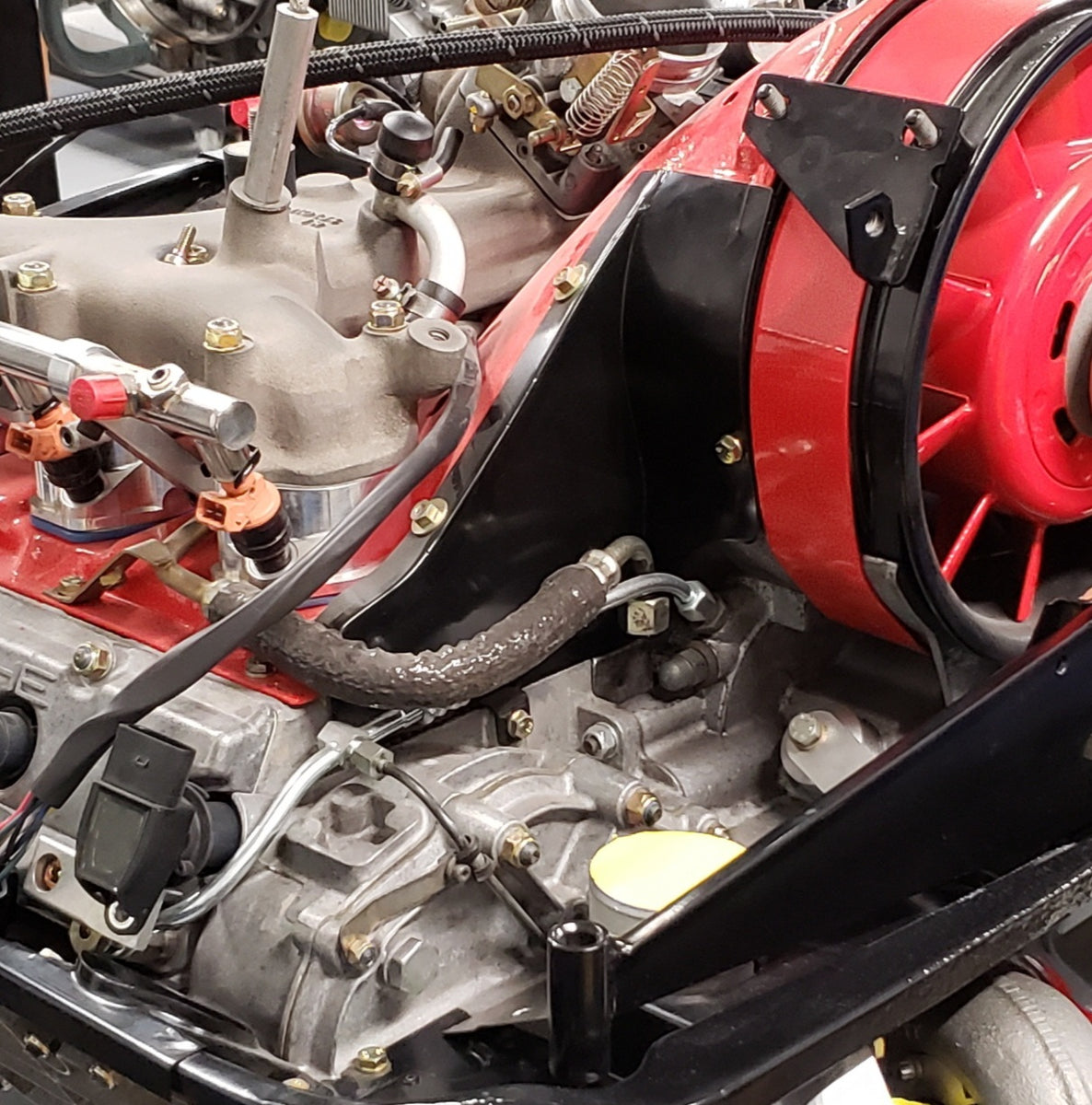 Hot Air Socket Cover Plate / Heater Block Off - Left Side (ENG 930