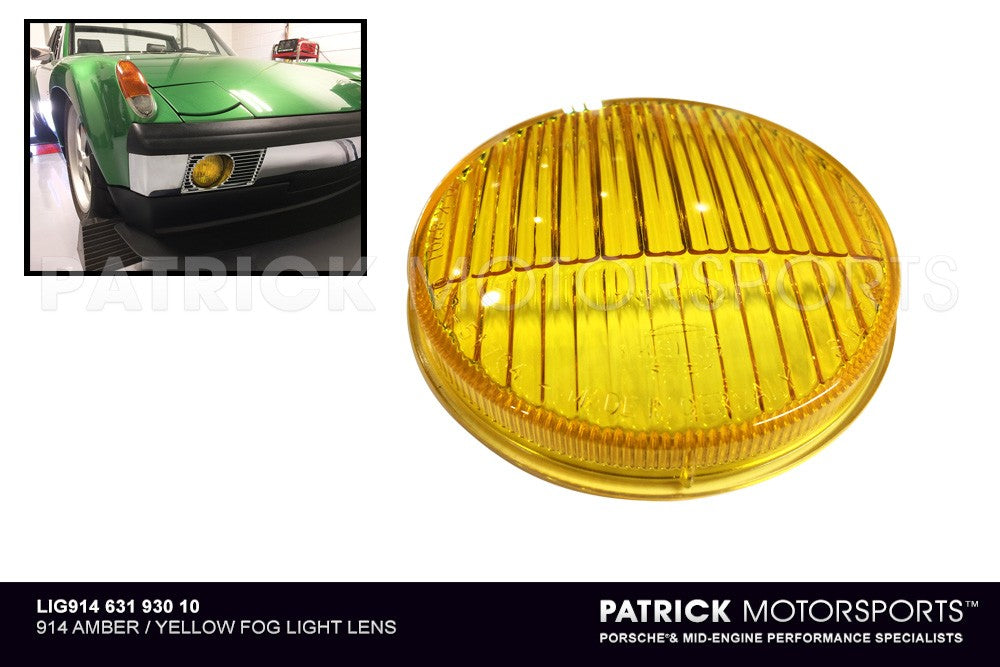 914 Amber / Yellow Fog Light Lens (LIG 914 631 930 10) – PATRICK