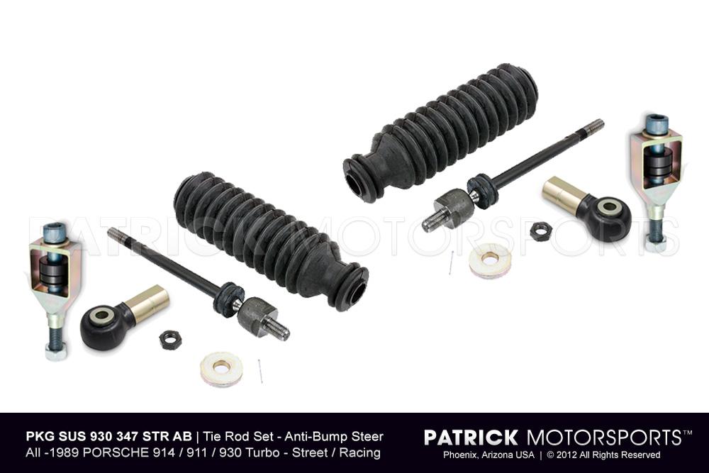 Porsche 911 / 930 Turbo Tie Rod Assembly Conversion With Anti-Bump Steer  Kit (SUS 930 347 STR AB PMS)