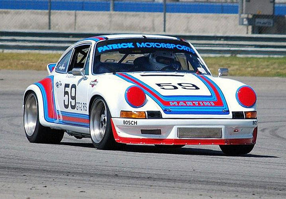 1973 911 RSR Racer With 3.8L DME G50 6 Speed Conversions In Martini Livery