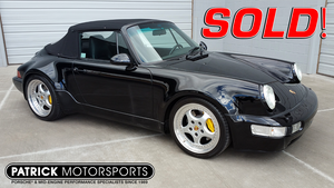 SOLD! 1992 964 AMERICA ROADSTER