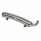 Porsche 911 Sport Muffler - Stainless Steel - Dual Inlet / Single 70mm Outlet (EXH 911 111 025 01 PS70)