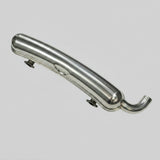Early 911 Sport Muffler - Dual Inlet - 70mm Single Outlet - 1965 to 1973 Stainless Steel (EXH 911 111 025 00 PS70 / 1620603400)