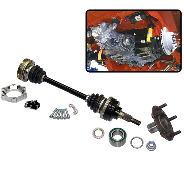 914 Rear Carrera Axle Drive Shaft and 5 Stud Wheel Flange