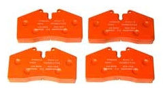 Porsche 993 Front / Rear Brake Pad Set - Pagid Race Spec Orange RS4-4 - (BRA 99 5541 532)