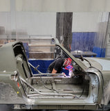 Porsche 914 Longitudinal Chassis Door Sill Reinforcement Plate Set (BOD 914 501 089 090 10 PMS)