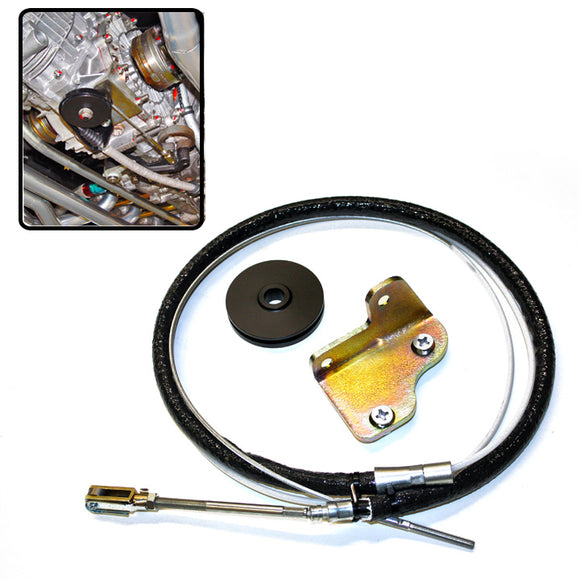 914 to 915 916 Transmission Conversion Clutch Cable Adapter and Pulley Kit For Porsche 914 (CLU 914 423 001 915 PMS)