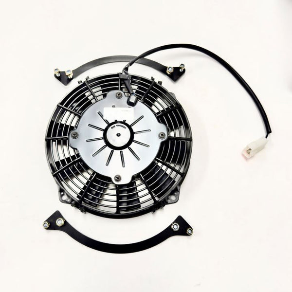 Low Profile 7.50 inch Electric Pusher Fan For 911 / 930 Fender Oil Coolers (ELE 911 624 121 00 PMS)