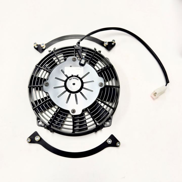 Low Profile 7.50 inch Electric Pusher Fan For 911 / 930 Fender Oil Coolers (ELE 911 624 121 00 PMS)