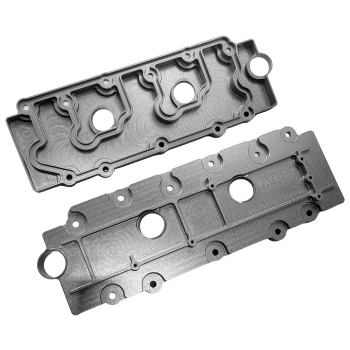 964 3.6L Billet Aluminum Lower Valve Cover Set (ENG 964 105 116 03 PMS)