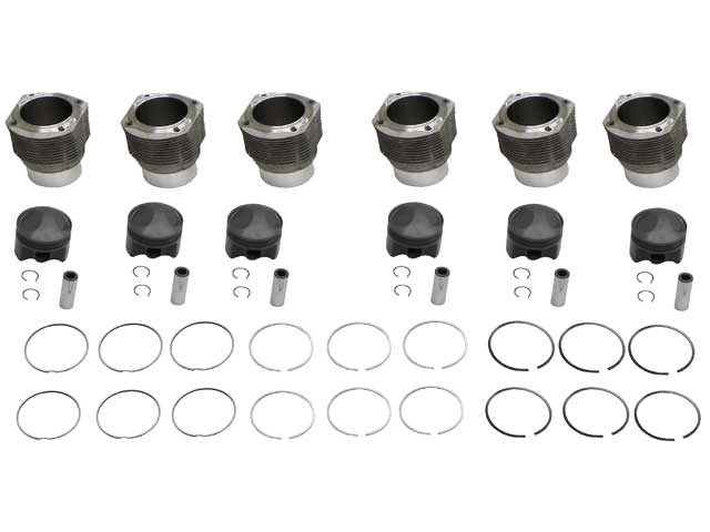 NEW STOCK! Mahle Motorsport 84mm Piston And Cylinder Set - 2.2L and 2.4L Porsche 911 (ENG PS84 001)