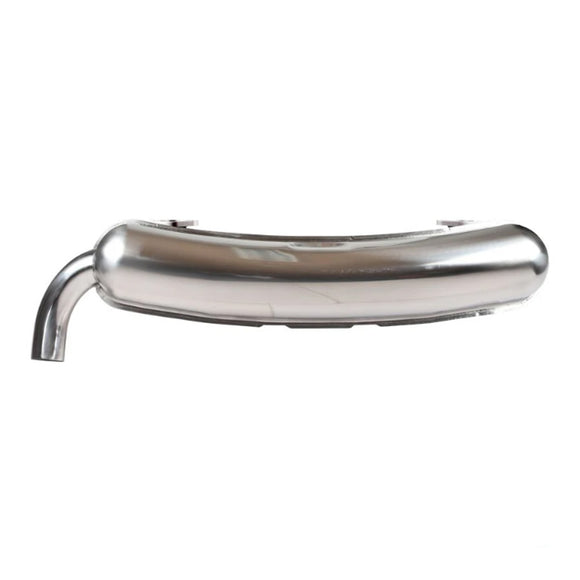 Early 911 Sport Muffler - Dual Inlet - 70mm Single Outlet - Stainless Steel (EXH 911 111 025 00 PS / 1620603400)