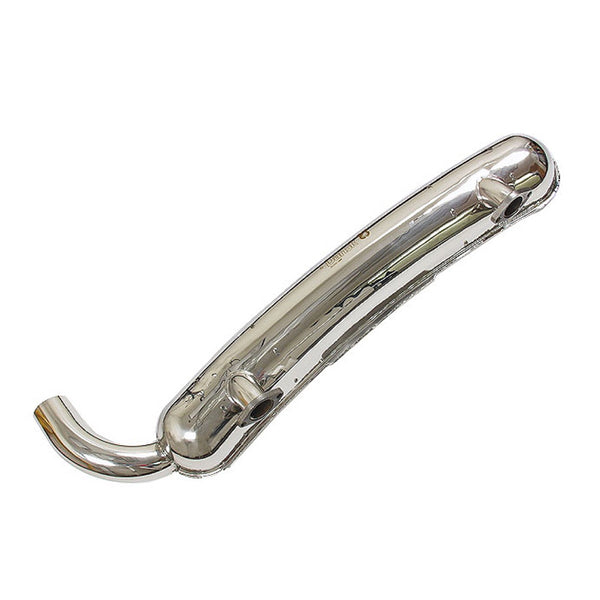 Porsche 911 Sport Spec Exhaust Muffler - Stainless Steel - Dual Inlet / Single 70mm Outlet (EXH 911 111 025 01 PS70)