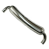 EXH.911.111.025.01.DPS70 1974 911 SPORT MUFFLER WITH DUAL INLET AND 70MM DUAL OUTLET DANSK MOTORSPORT 1620604100 JP16700 