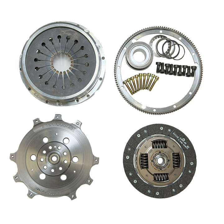 1978-1983 Porsche 911 9-Bolt RSR Flywheel With 915 5-Speed Ultra-Lightweight Sport Clutch Package (PKG 915 225 9BRSR KAA1 LW PMS)