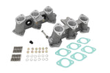 46mm x 42mm x 100mm 3 Bolt PMO Intake Manifold Set For Motronic 964 / 993 3.6L - Raw Aluminum Finish (FUE PMO 9150)