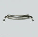Porsche 911 Sport Exhaust Muffler - Polished Stainless Steel - 70mm Dual Tail Pipes (EXH 911 111 025 01 DPS)
