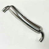 Porsche 911 Sport Exhaust Muffler - Polished Stainless Steel - 70mm Dual Tail Pipes (EXH 911 111 025 01 DPS)