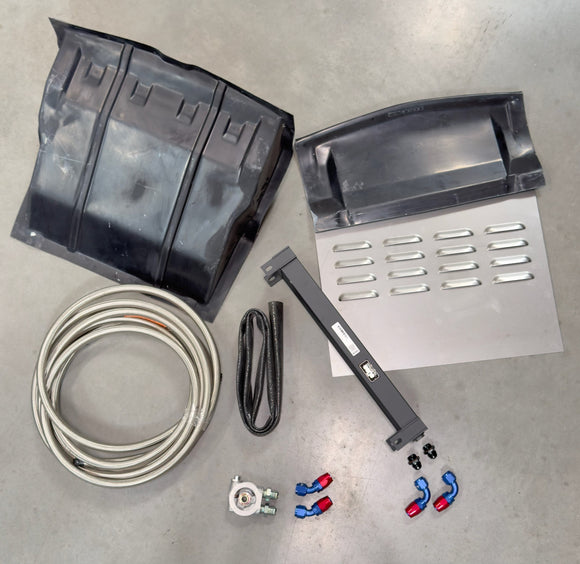 NEW! 914-4 Front Center Mount Oil Cooler & Shroud Conversion Kit With Hose And Hardware (OIL 914 4 207 M491 PMS)