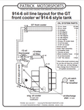 914-6 Oil Tank - Reproduction Dry Sump Conversion (OIL 901 107 005 40 PMS)