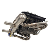 911 RS Style Stainless Steel Exhaust Package With 1-3/4" OD Primaries (EXH 911 RS HM SS 134 PKG PMS)