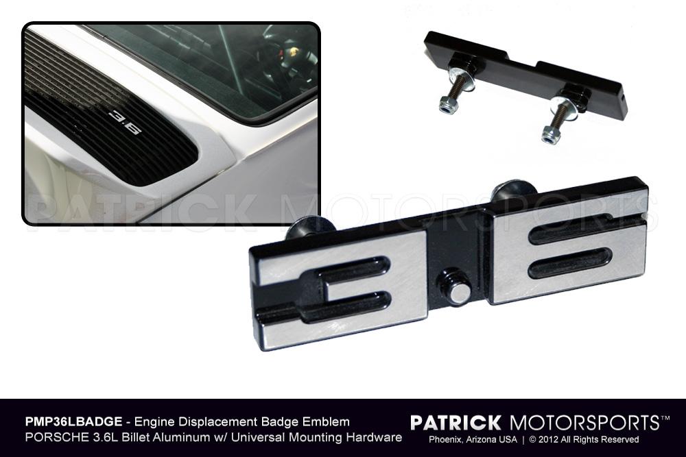 NEW RELEASE! 3.6L Engine Displacement Badge / Emblem (BOD 36L