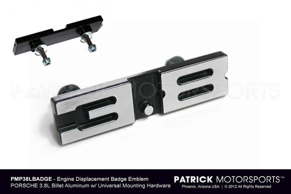 PRE-ORDER 3.8L Engine Displacement Badge / Emblem (BOD 38L BADGE