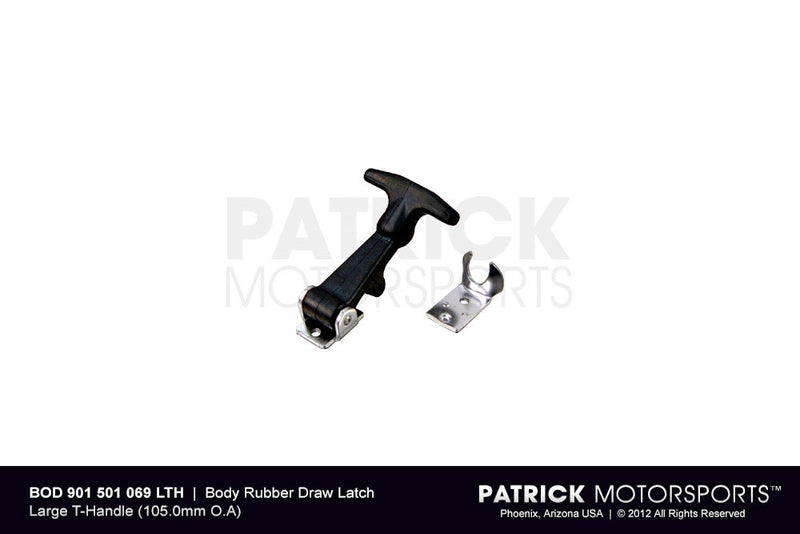 Large T-Handle Draw Latch - Rubber BOD 901 501 069 LTH / BOD 901 501 069 LTH / BOD-901-501-069-LTH / BOD.901.501.069.LTH / BOD901501069LTH