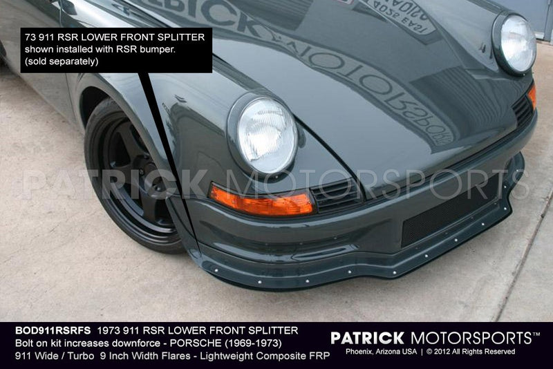 Porsche 911 RSR Lower Front Splitter / Spoiler BOD 911 RSR FS / BOD 911 RSR FS / BOD911RSRFS / BOD911RSRFS / BOD911RSRFS 