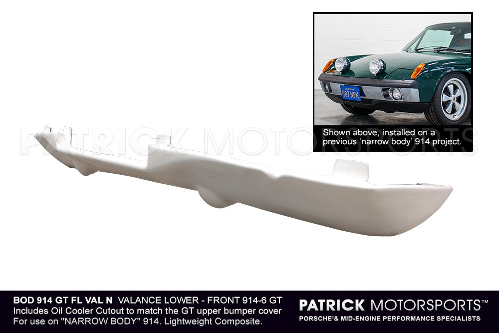 Porsche 914-6 GT Front Lower Valance For Standard Narrow Body (BOD