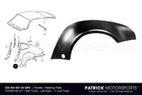 Fender Flare - Rear Left - Porsche 911 / 930 BOD 930 503 607 00 GRV / BOD 930 503 607 00 GRV / BOD-930-503-607-00-GRV / 930.503.607.00  /  93050360700