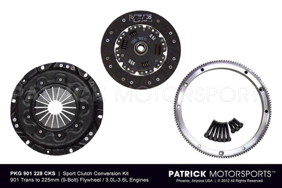 914 Clutch Conversion Kit For Porsche 911 225mm Flywheel To 901 Transmission - Street CLU 901 228 CKS PMS / CLU 901 228 CKS PMS / CLU-901-228-CKS-PMS / CLU.901.228.CKS.PMS / CLU901228CKSPMS  