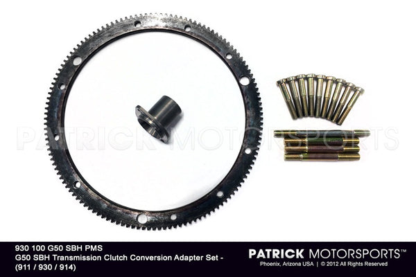 G50 SBH Transmission Clutch Conversion Adapter Set Porsche 911 / 930 / 914 / CLU 930 100 G50 SBH PMS / CLU 930 100 G50 SBH PMS / CLU-930-100-G50-SBH-PMS / CLU.930.100.G50.SBH.PMS / CLU930100G50SBHPMS
