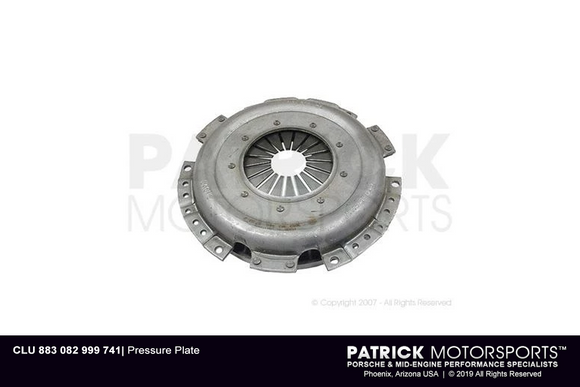 Porsche 911 / 914 901 Transmission 215mm Sport Spec Clutch Pressure Plate - Push Type CLU 88 3082 999 741 / CLU 88 3082 999 741 / CLU-88-3082-999-741 / CLU.88.3082.999.741 / CLU883082999741