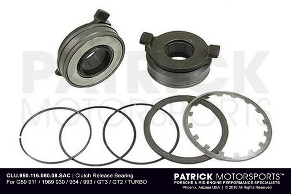 Clutch Release Bearing G50 Standard - Sachs / Porsche Genuine CLU 950 116 080 08 / CLU 950 116 080 08 / CLU-950-116-080-08 / CLU.950.116.080.08 /  95011608008 / 4013872560868 / 708609219402 / SB60042
