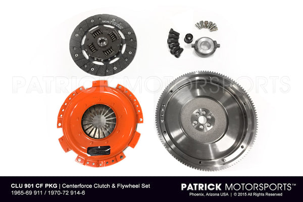 Centerforce Flywheel and Clutch Package - 1965 - 69 Porsche 911 / 1970 - 72 914-6 CLU 901 CF PKG / CLU 901 CF PKG / CLU-901-CF-PKG / CLU.901.CF.PKG / CLU901CFPKG