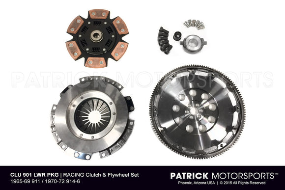 Porsche 911 / 914-6 901 Transmission Race Spec 215mm Flywheel and Clutch Package CLU 901 LWR PKG / CLU 901 LWR PKG / CLU-901-LWR-PKG / CLU.901.LWR.PKG / CLU901LWRPKG
 
  