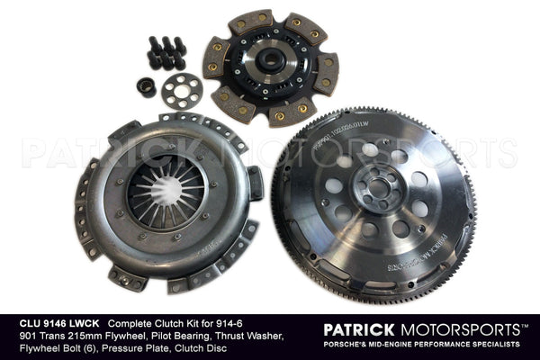 Porsche 914-6 901 215mm Transmission Lightweight Race Flywheel and