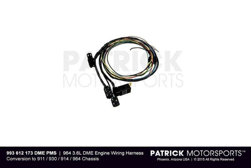 Porsche 993 3.6L DME Engine Conversion Wire Harness To Porsche 911 930 914 964 Chassis ELE 993 612 173 DME PMS / ELE 993 612 173 DME PMS / ELE-993-612-173-DME-PMS / 993.612.173.DME / 993612173DME