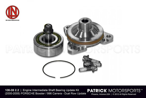 Porsche 996 / 986 Boxster Intermediate Shaft Bearing IMS / Update Kit - Single Row Pro Update To Dual Row ENG 106 08 2 2 / ENG 106 08 2 2 / ENG-106-08-2-2 / ENG.106.08.2.2 / ENG1060822