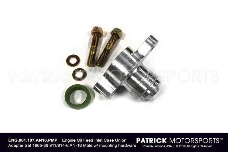 Engine Oil Case Union Adapter Fitting - Oil Tank To Feed Inlet To Engine AN-16 ENG 901 107 AN16 PMP / ENG 901 107 AN16 PMP / ENG-901-107-AN16-PMP / ENG.901.107.AN16.PMP / ENG901107AN16PMP