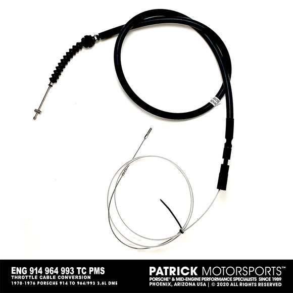 914 Accelerator Cable / Throttle Cable Conversion Kit To 3.6L DME Engine 964 - 993 (ENG 914 964 993 TC PMS)