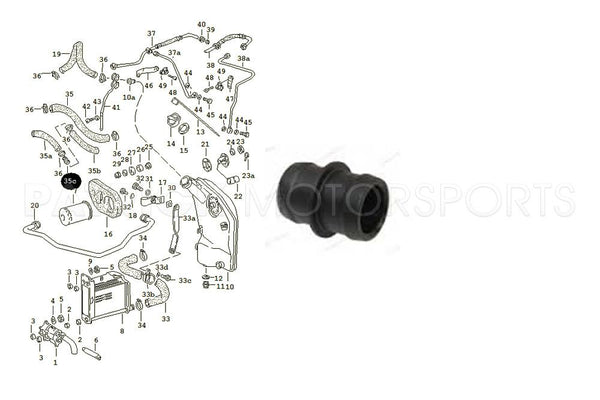 Connecting Piece For Oil Tank Breather Hose ENG 930 110 267 04 URO / ENG 930 110 267 04 URO / ENG-930-110-267-04-URO / ENG.930.110.267.04.URO / ENG93011026704URO