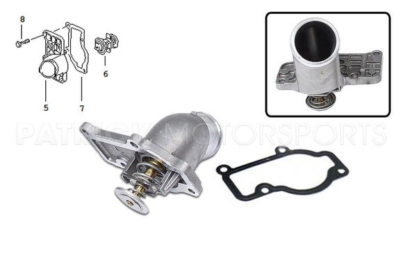 Engine Thermostat With Cover And Gasket - Boxster / Cayman / 996 / 997 ENG 996 106 013 59 WAH / ENG 996 106 013 59 WAH / ENG-996-106-013-59-WAH / ENG.996.106.013.59.WAH / ENG99610601359WAH