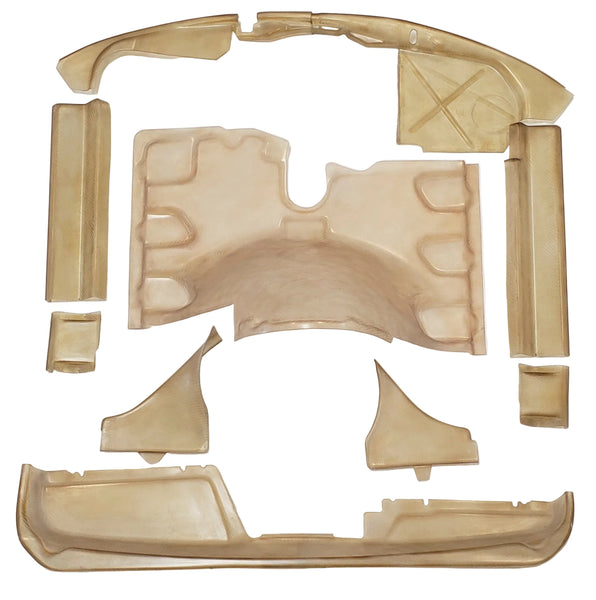 1965-77 Porsche 911 Amber FRG Complete Air Shroud and Engine Tin