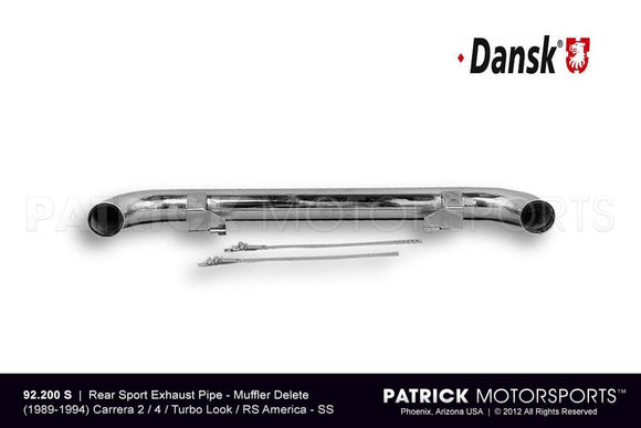 DANSK Auspuffanlage aus Stahl für Porsche 911 2.7 (1974-1975) 91111102501  1620607900 92-211 - RS10750 jopex_dansk_original 
