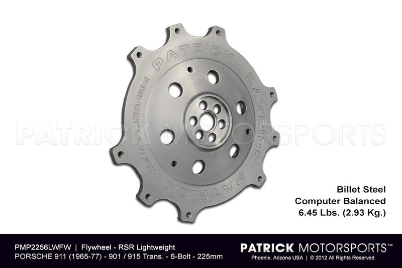 Porsche 911 RS and RSR 915 and 901 Transmissions 6 Bolt 225mm Flywheel FLW 225 6 LW PMS / FLW 225 6 LW PMS / FLW-225-6-LW-PMS / FLW.225.6.LW.PMS / FLW2256LWPMS / FLW 2256LWFW PMP / FLW-2256LWFW-PMP / FLW.2256LWFW.PMP / FLW2256LWFWPMP