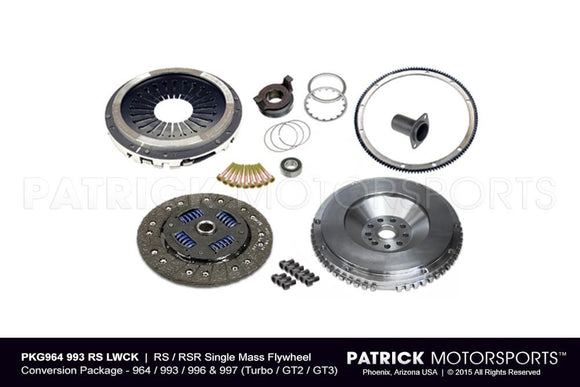 964 / 993 Euro RS Lightweight Single - Mass Flywheel and Clutch Conversion Package PKG 964 993 RS LWCK PMS / PKG 964 993 RS LWCK PMS / PKG-964-993-RS-LWCK-PMS / PKG.964.993.RS.LWCK.PMS / PKG964993RSLWCKPMS