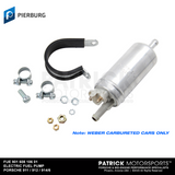 OE Fuel Pump For Porsche 901 / 911 / 914/6 Weber Carburetor Cars o FUE 901 608 106 01 / FUE 901 608 106 01 / 901 608 106 01 / 901-608-106-01 / 901.608.106.01 / 90160810601 / 7 21440 51 0 / 7.21440.51.0 / 721440510 901 608 106 00